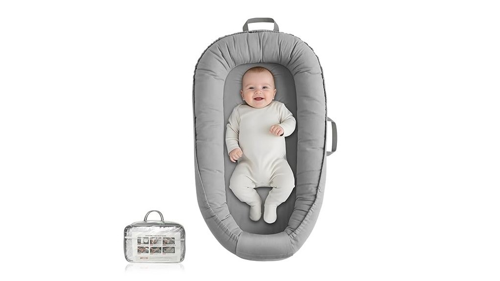 cozy support for infants