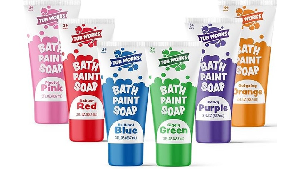 creative bath time fun