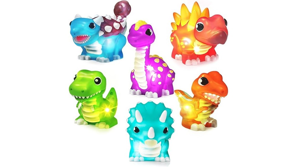 dinosaur themed bath playtime excitement