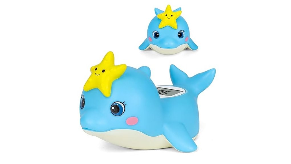 dolphin shaped bath thermometer review