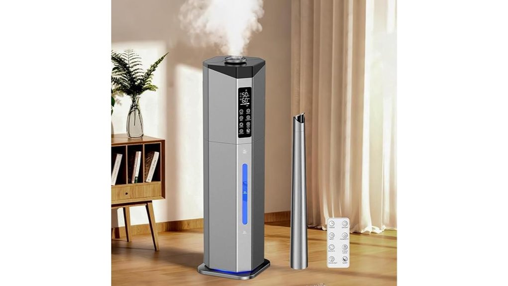 dual atomizer bedroom humidifier