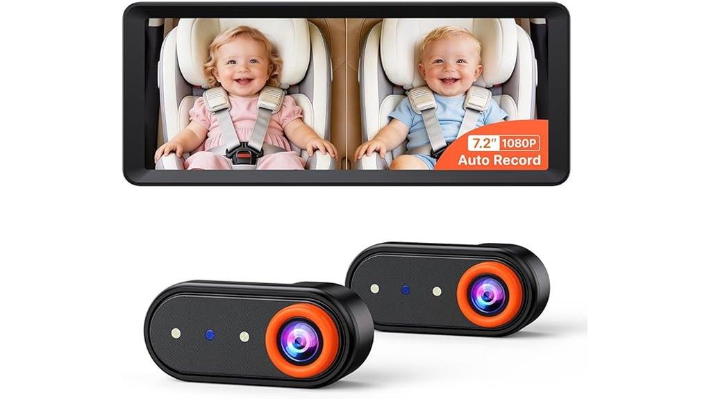 dual baby camera review