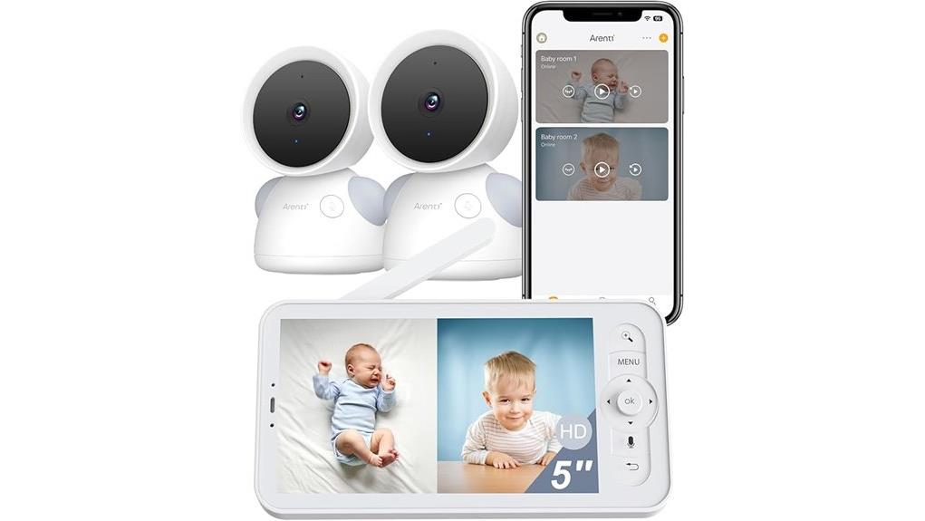 dual camera baby monitor