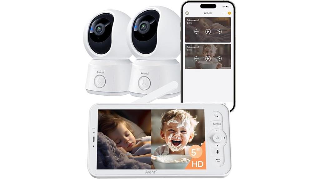 dual camera baby monitor