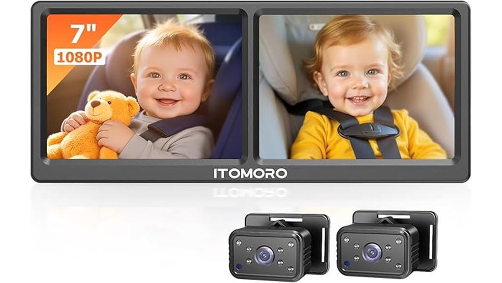dual convenience baby camera