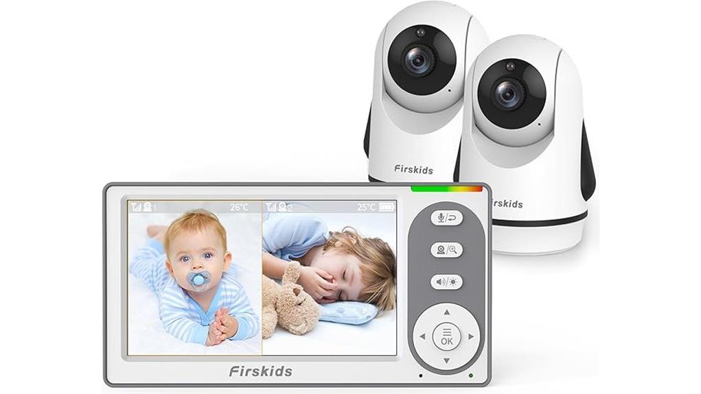 dual view infant surveillance system