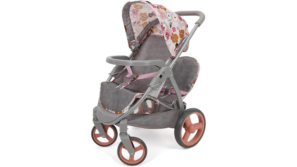 duo twin doll stroller