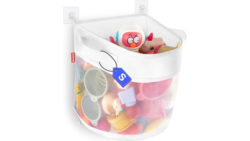 effective bath toy storage