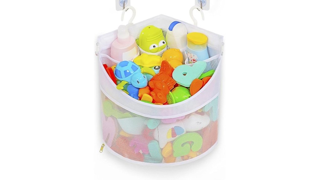 effective bath toy storage