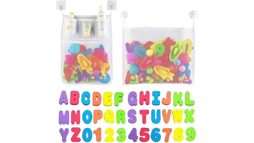 effective bath toy storage