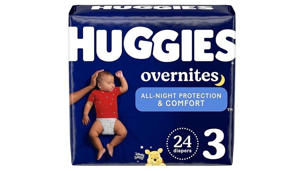 effective overnight diaper protection