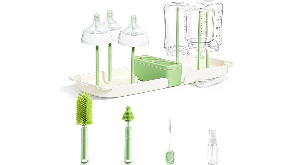efficient baby bottle cleaning