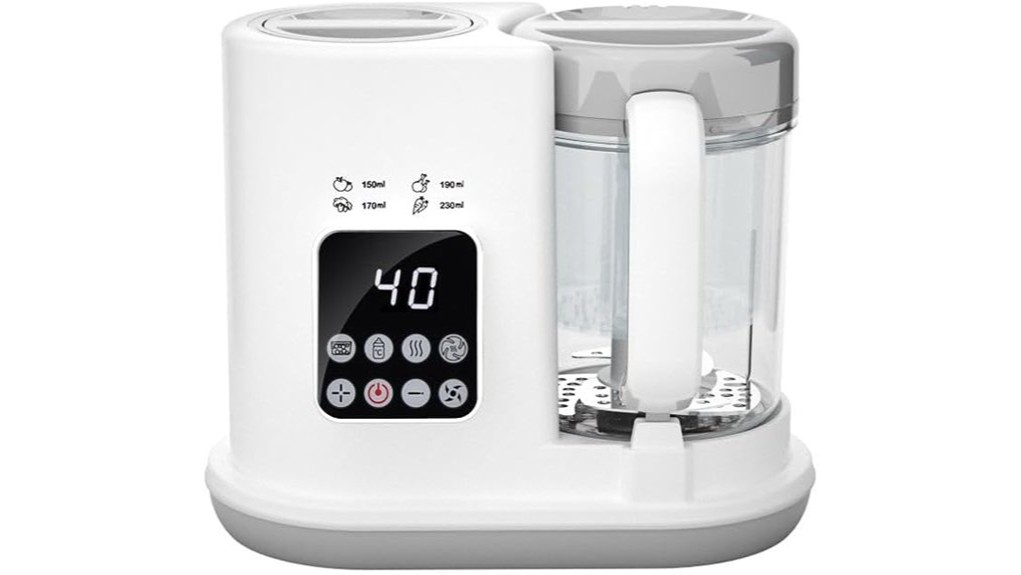 efficient baby food preparation