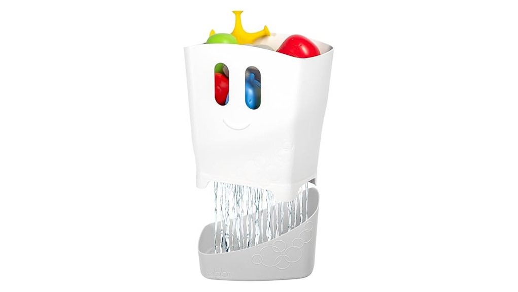 efficient bath toy storage