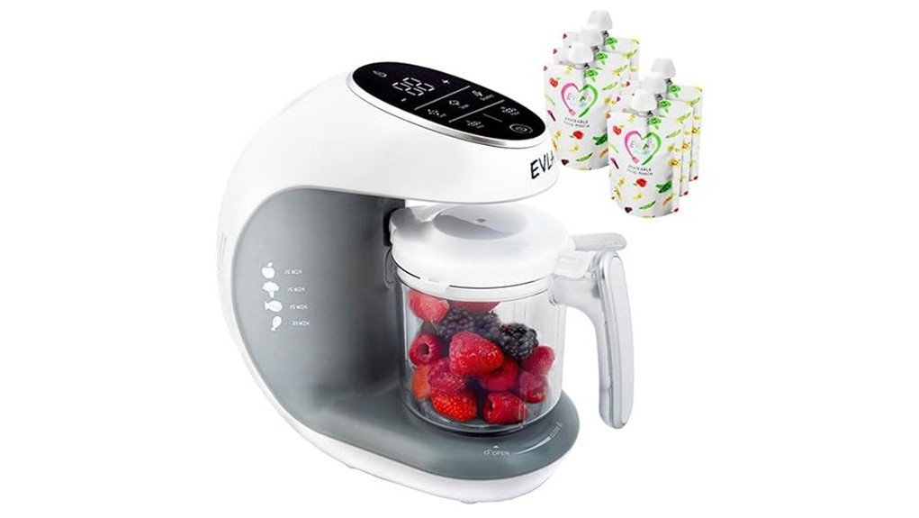 effortless baby food preparation