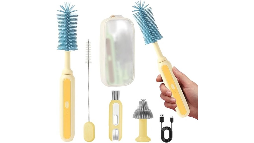 electric bottle cleaning convenience
