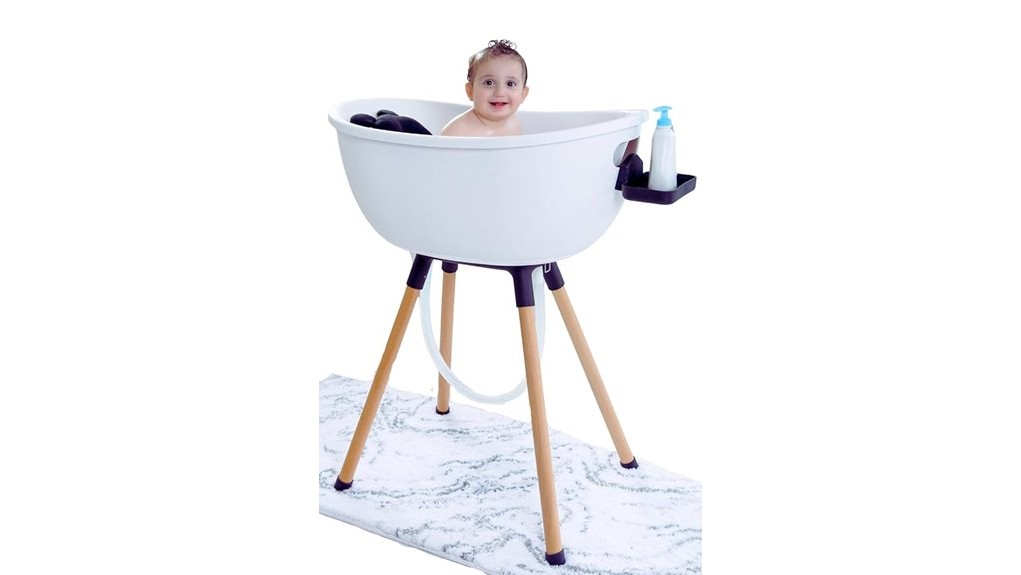 elegant baby bathing solution