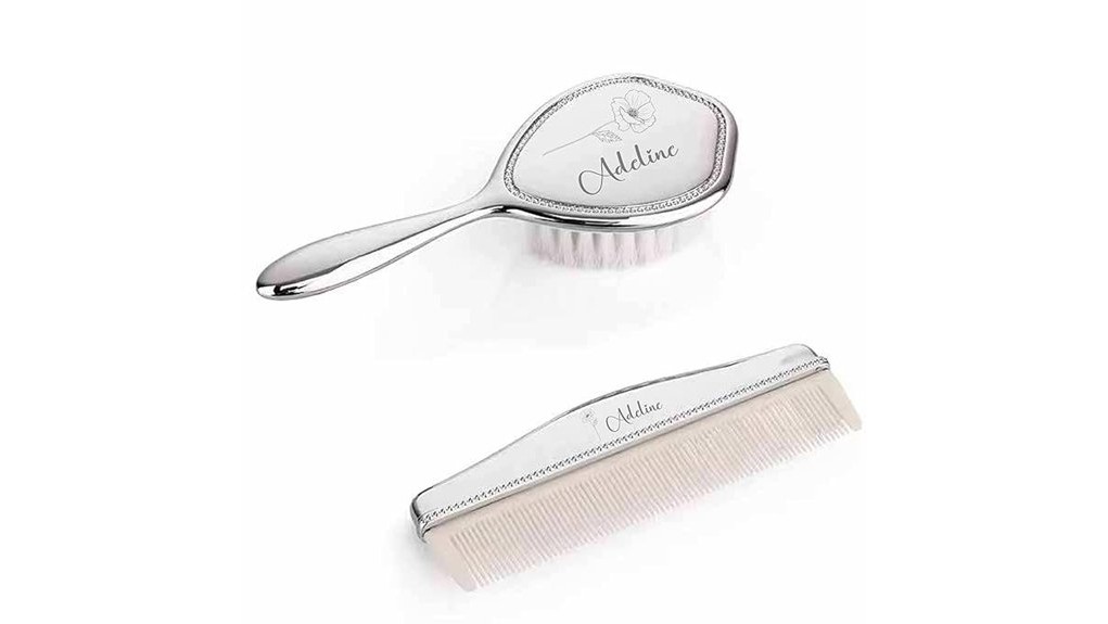 elegant grooming accessory set