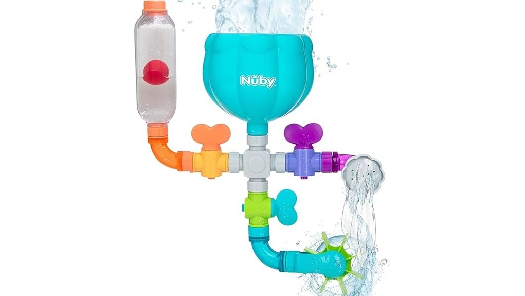 engaging bath time toy