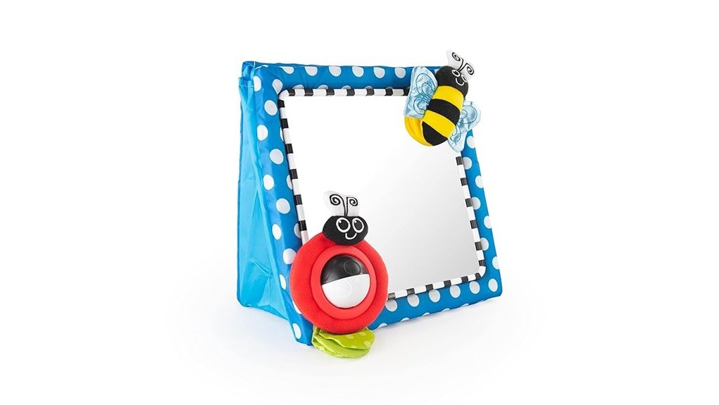 engaging tummy time mirror