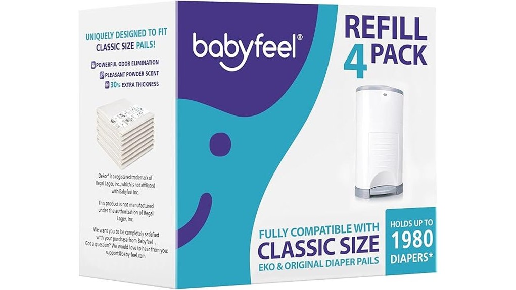 essential diaper pail refills