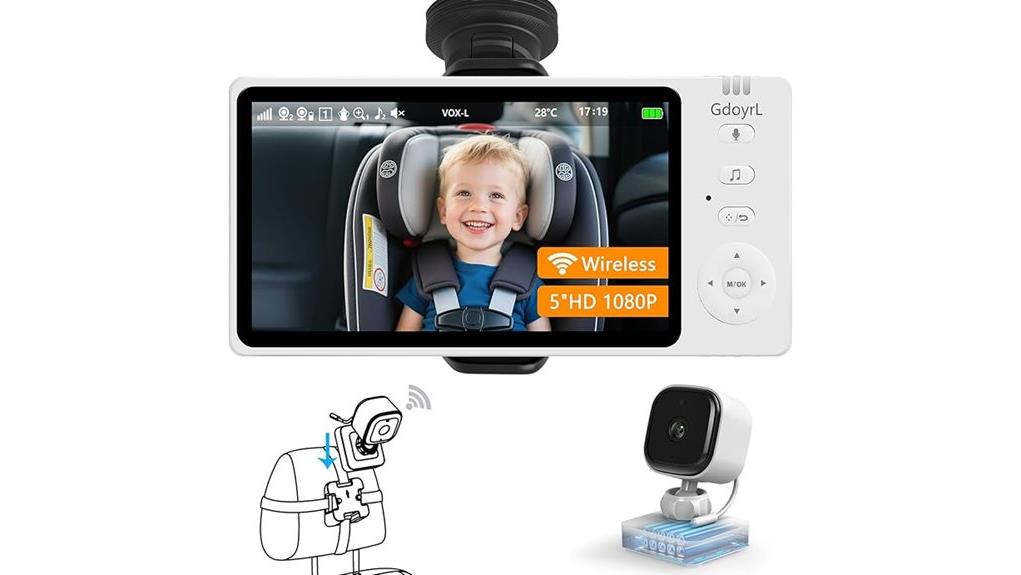 essential travel baby monitor