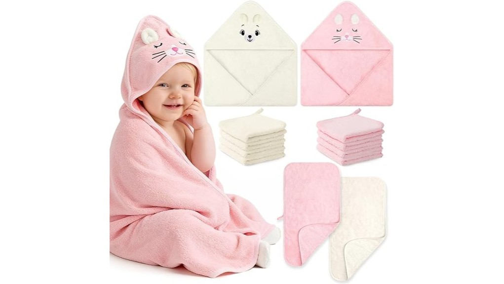 flasoo baby bath towels