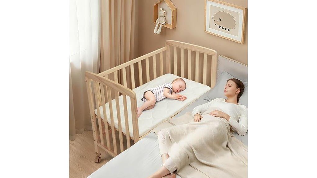flwrgirl bassinet bedside review