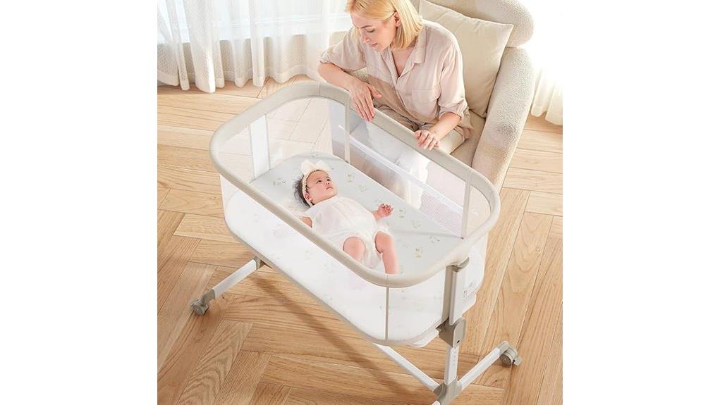fodoss bassinet bedside review