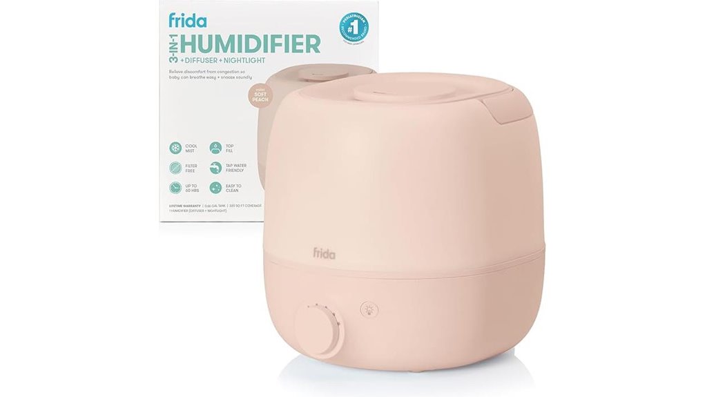 frida baby humidifier features