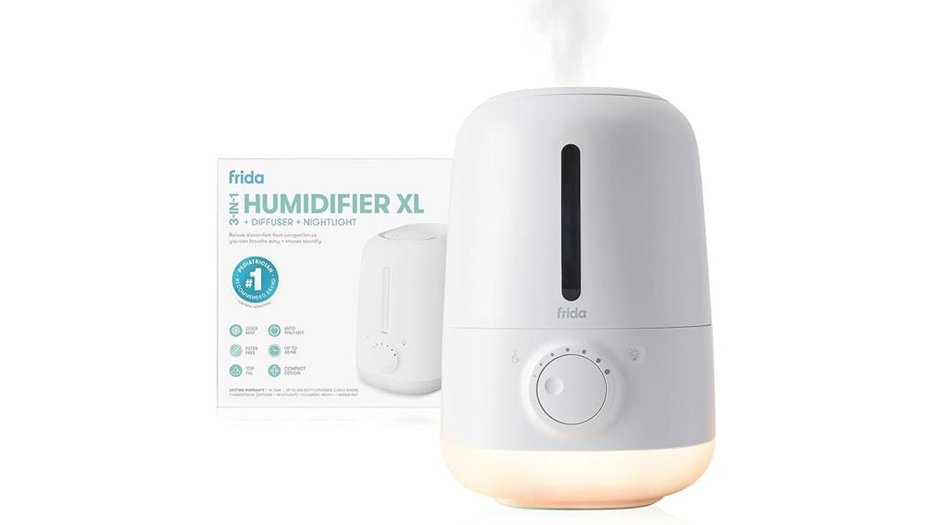 frida baby humidifier features