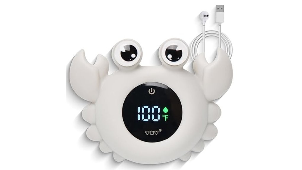 fun bath time thermometer