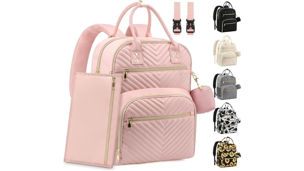 functional diaper bag backpack