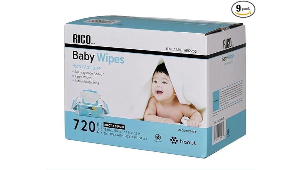 gentle and effective wipes