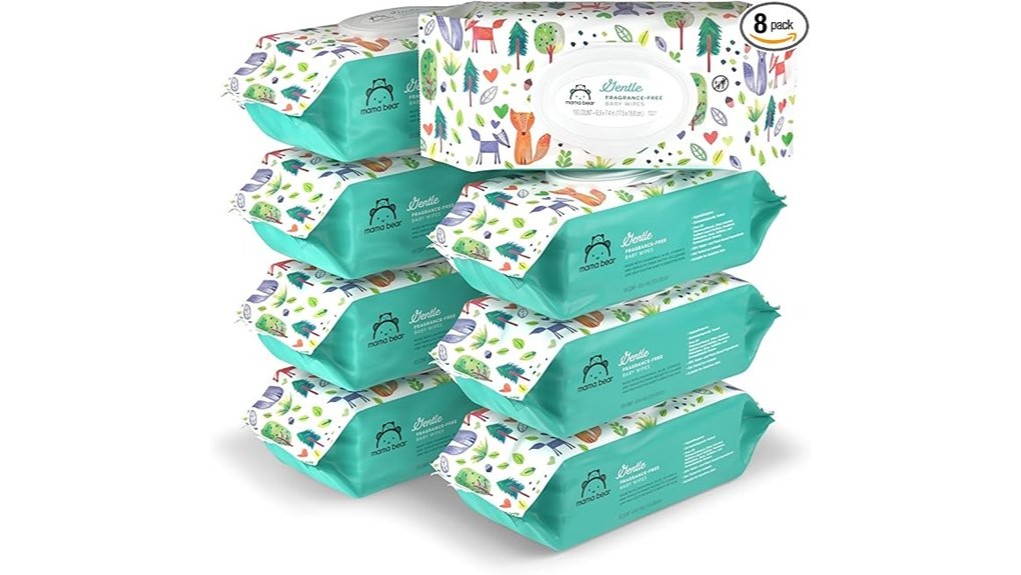 gentle and safe wipes