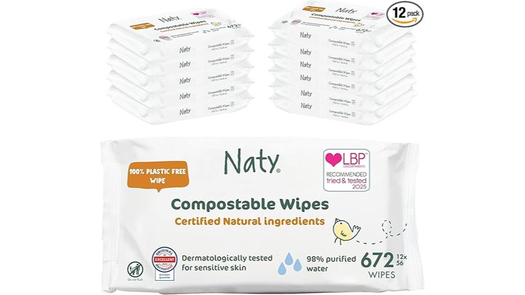 gentle eco friendly baby wipes