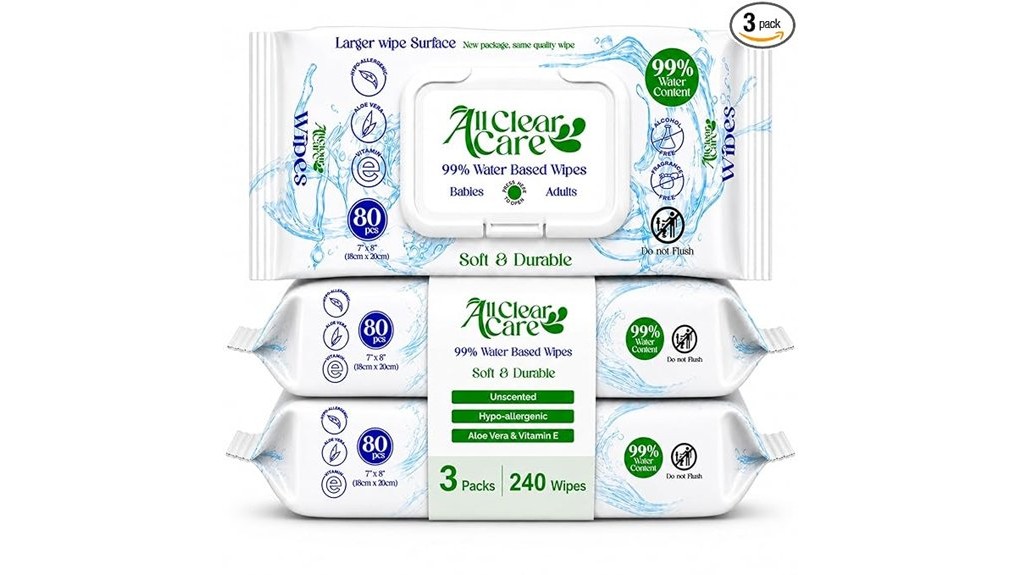gentle effective baby wipes