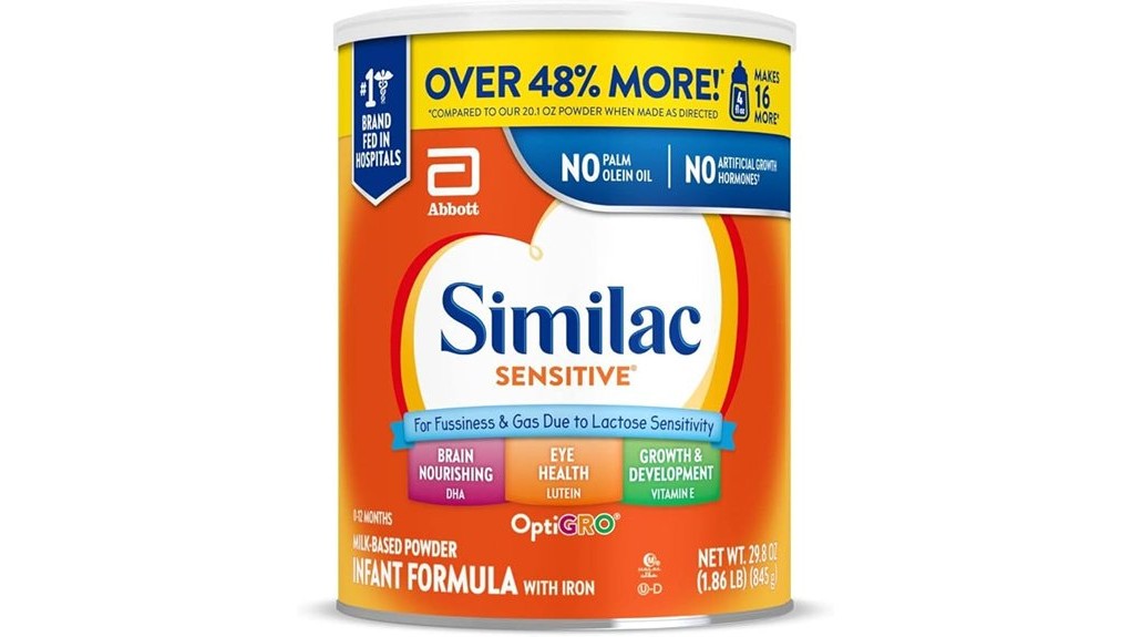 gentle formula for sensitivity