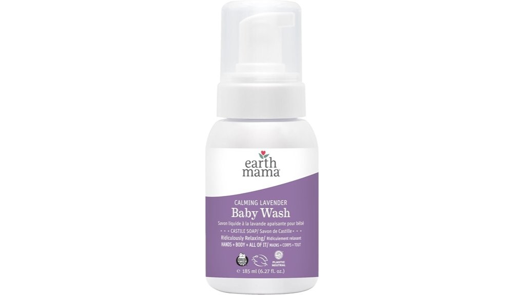 gentle lavender baby wash