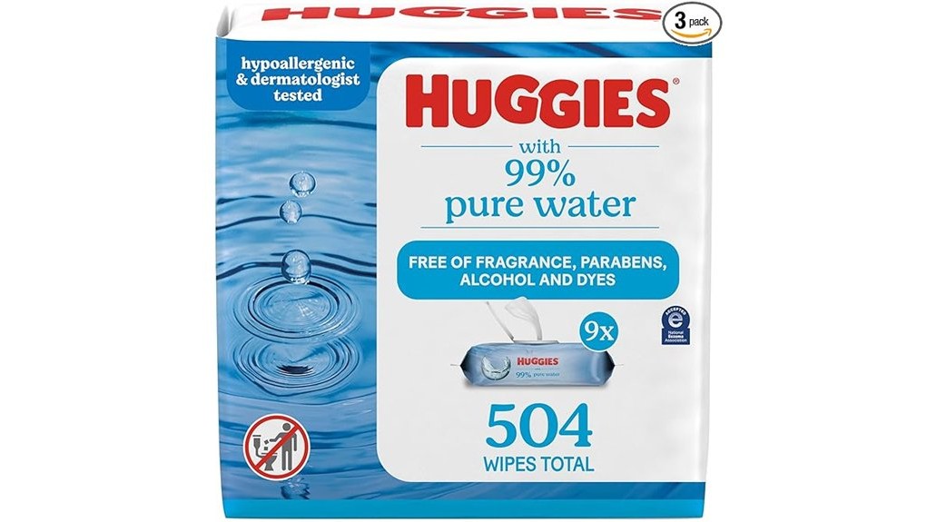 gentle pure effective wipes