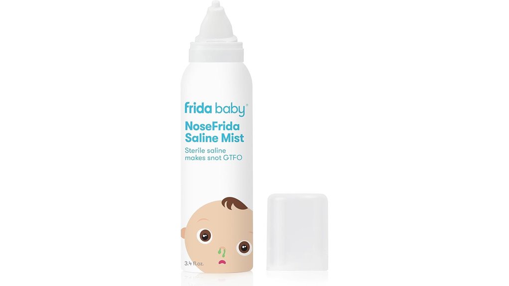 gentle saline spray for babies