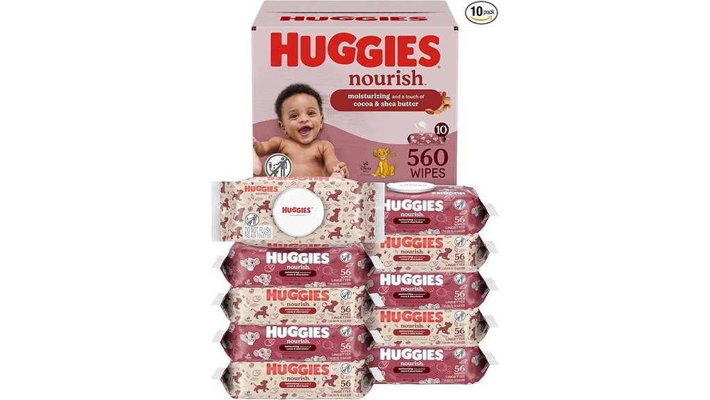 gentle scented baby wipes