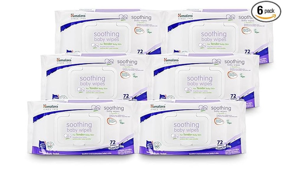 gentle soothing baby wipes