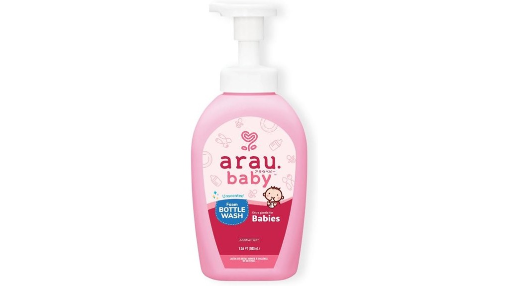 gentle unscented baby cleanser