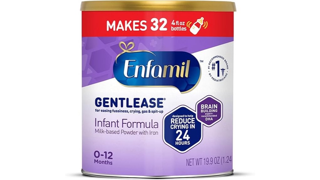 gentlease formula for infants