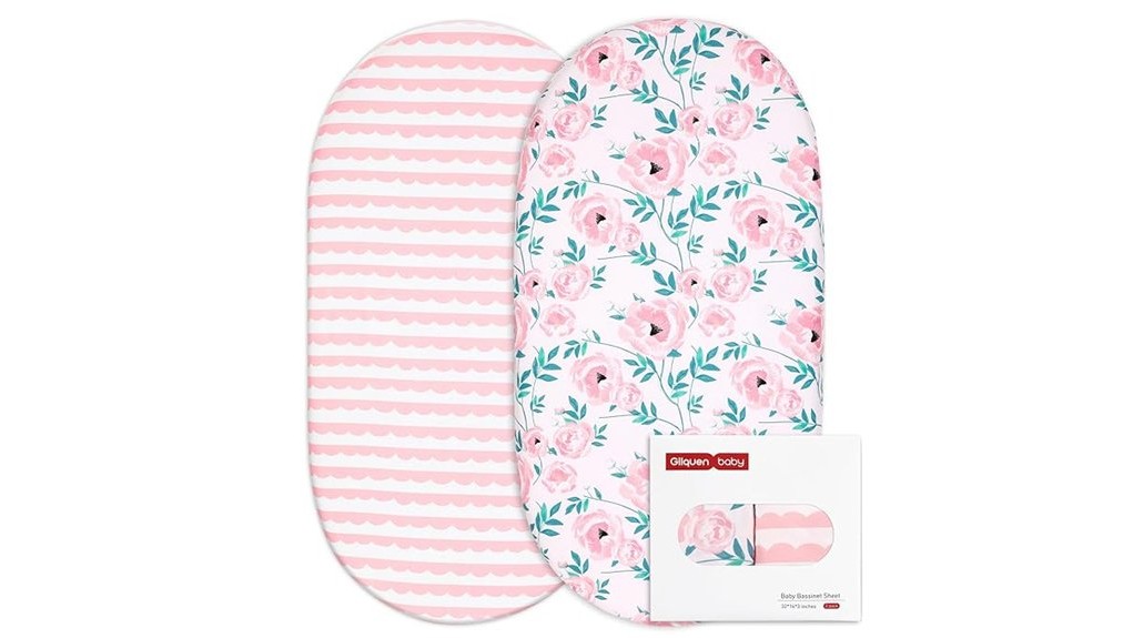 gllquen bassinet sheets review