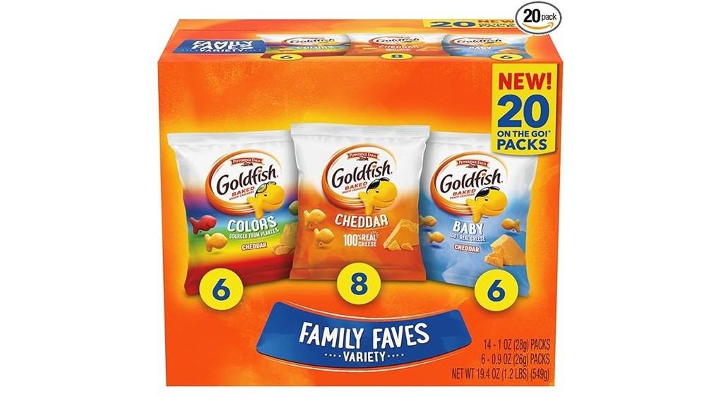 goldfish crackers family favorites