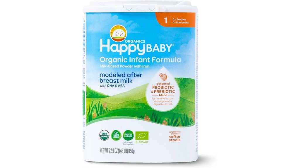 happy baby formula review