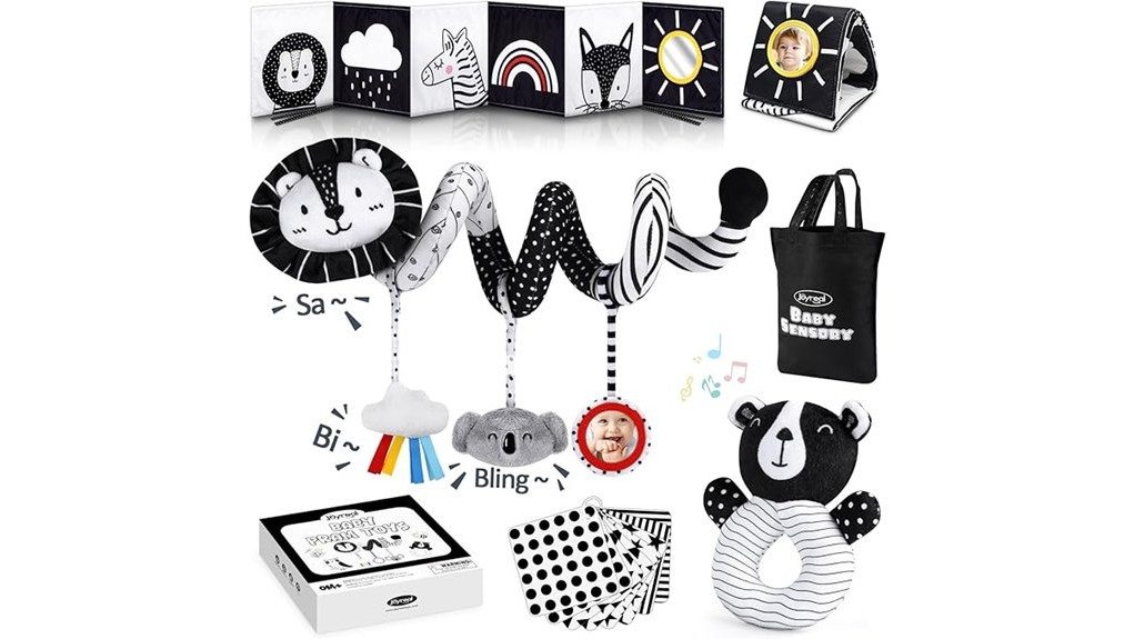 high contrast baby toys