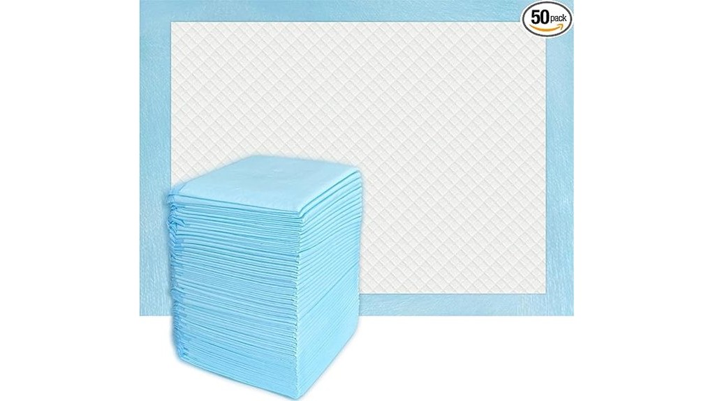 highly absorbent diaper pads